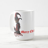 De donkere kersttijd. koffiemok (Voorkant links)