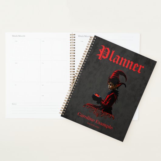 De donkere kersttijd planner (Display)