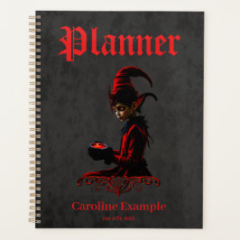 De donkere kersttijd planner