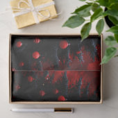 De donkere kersttijd. tissuepapier (Geschenk)