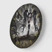 De donkere Klok van de Muur van het Vignet van het (Hoek)