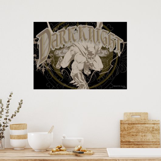 De Donkere Knight Poster (Keuken)