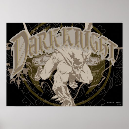 De Donkere Knight Poster (Voorkant)