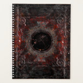 De donkere kunstschildpad planner (Voorkant)