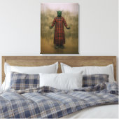 De Donkere Man Canvas Afdruk (Insitu (Slaapkamer))