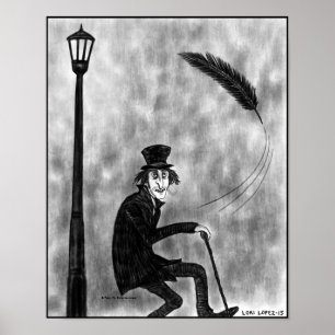 De donkere meneer Snark   Hoesje Art. Poster