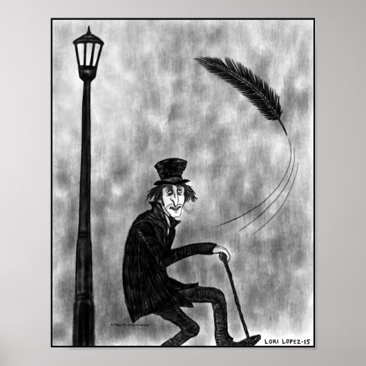 De donkere meneer Snark | Hoesje Art. Poster (Voorkant)