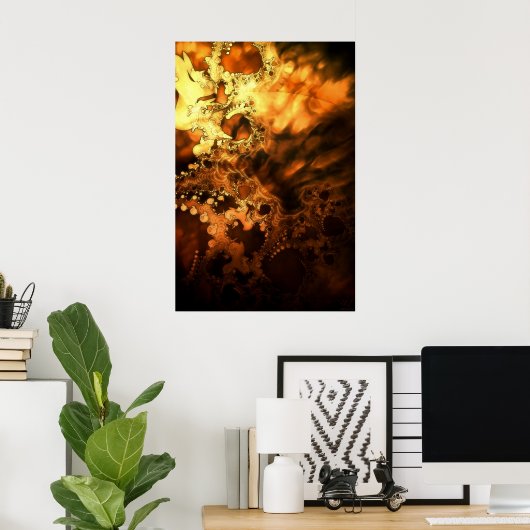 De Donkere Prins en de familie Fairy Poster (Thuiskantoor)