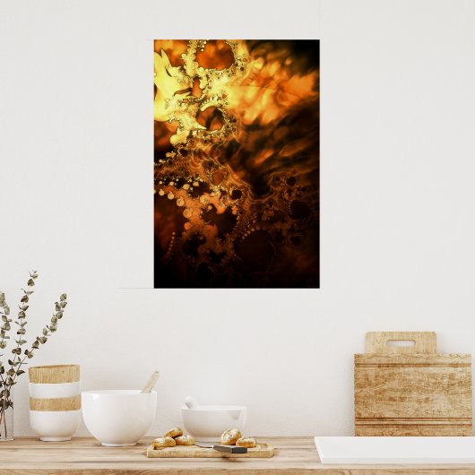 De Donkere Prins en de familie Fairy Poster (Keuken)