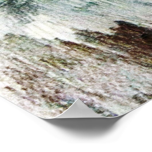 De donkere schoonheid poster (Hoek)