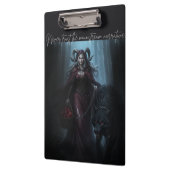 De Donkerrode Riddersprinses Klembord (Links)