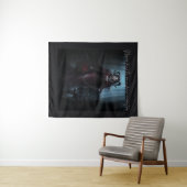 De Donkerrode Riddersprinses Wandkleed (In Situ (horizontaal))