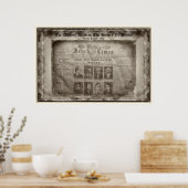 De donkerste week in de geschiedenis van Dublin Poster (Keuken)