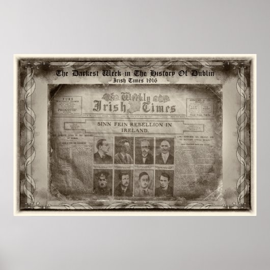 De donkerste week in de geschiedenis van Dublin Poster (Voorkant)