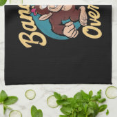 De Donkey Kong, bananen boven je Theedoek (Gevouwen)