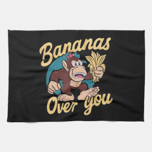 De Donkey Kong, bananen boven je Theedoek