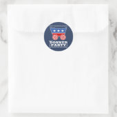 De Donner-partij - hongerig naar iets anders? Ronde Sticker (Tas)