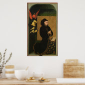 De donor, kanselier Nicholas Rolin Poster (Keuken)