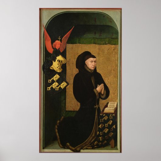 De donor, kanselier Nicholas Rolin Poster (Voorkant)
