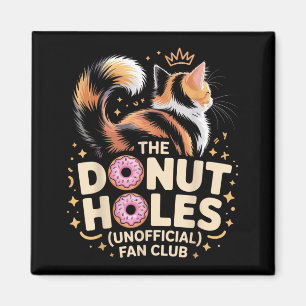 De Donut Holes Fan Club Grappige Kat Meme Donut Magneet