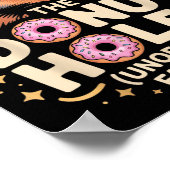 De Donut Holes Fan Club Grappige Kat Meme Donut Poster (Hoek)
