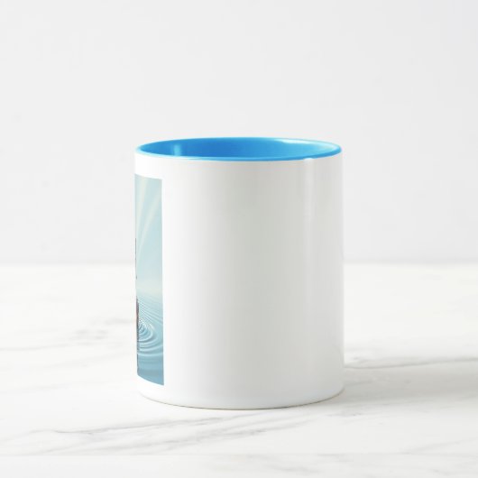 De donut van de muziek mok (Midden)