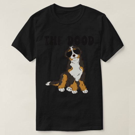 De Dood Bernedole mama Doodle Dog Dad T-Shirt (Design voorkant)