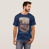De dood die we kunnen afvuren, blauw T-shirt (Voorkant volledig)