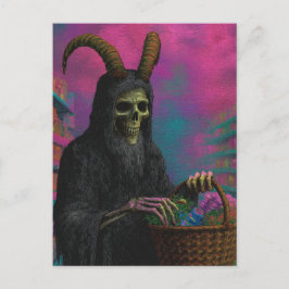 De dood doet zijn boodschappen briefkaart