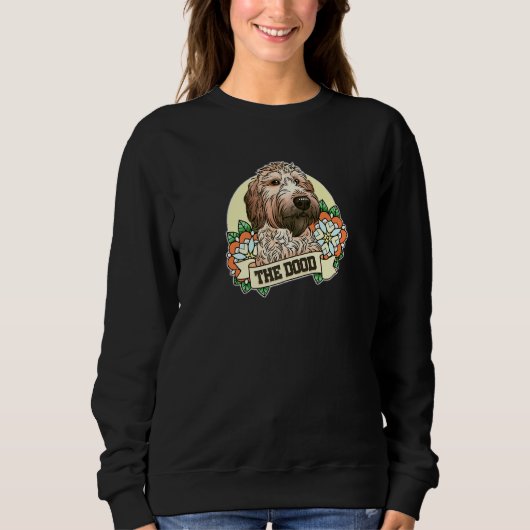 De Dood Doodle Dude Goldendoodle Labradoodle F Trui (Voorkant)