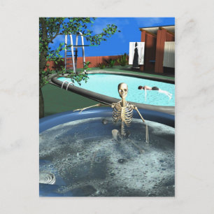 De dood duurt vanmiddag briefkaart