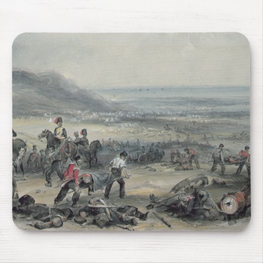 De dood en gewonden verwijderen muismat (Voorkant)