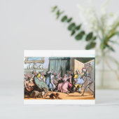 De dood en het briefkaart van de Oude Maiden (Staand voorkant)