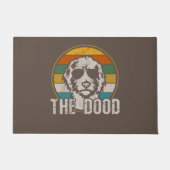 De  Dood Goldendole Golden Doodle Dog Deurmat (Voorkant)