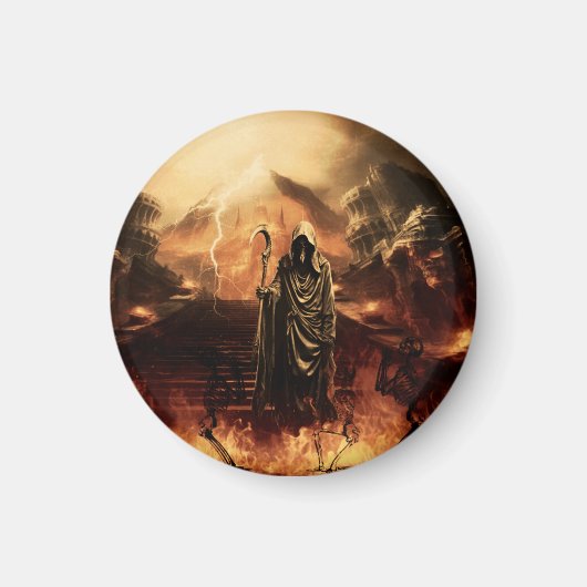 De dood heeft geen genade magneet (Voorkant)