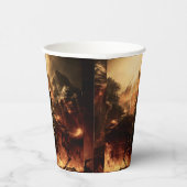 De dood heeft geen genade papieren bekers (Rechts)