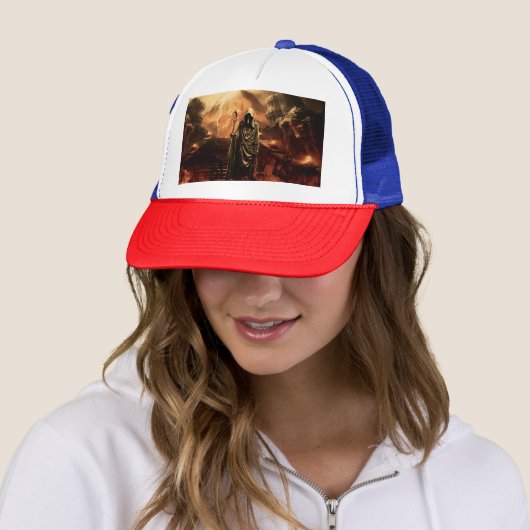 De dood heeft geen genade trucker pet (In situ)