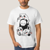 De dood is een kat-persoon van de zon t-shirt (Voorkant)