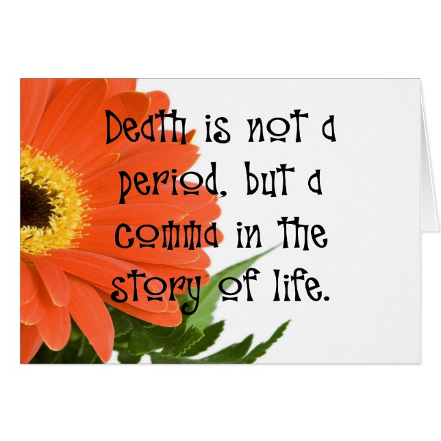 De dood is niet het einde (Voorkant Horizontaal)