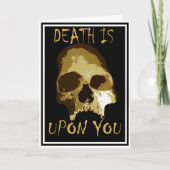De dood is over jou kaart (Voorkant)