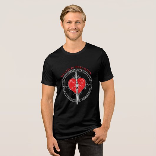 De dood is precisie T-shirt (Voorkant volledig)