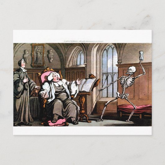 De dood is voor het briefkaart gekomen (Voorkant)