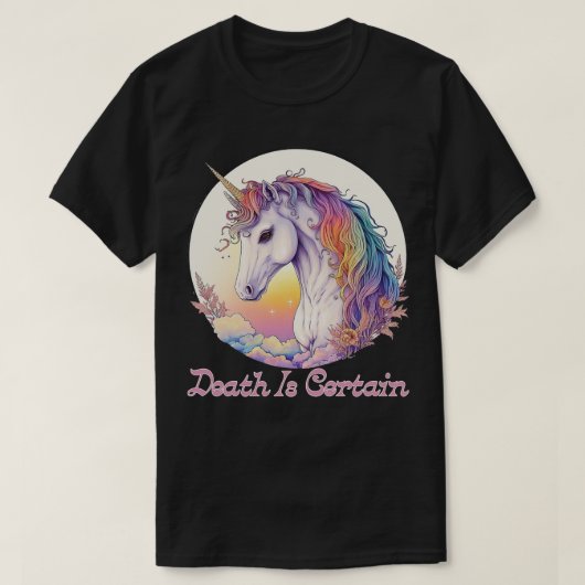 De dood is zeker 2 t-shirt (Design voorkant)