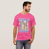 De dood is zeker Cringe Bunny grappig vreemd speci T-shirt (Voorkant volledig)