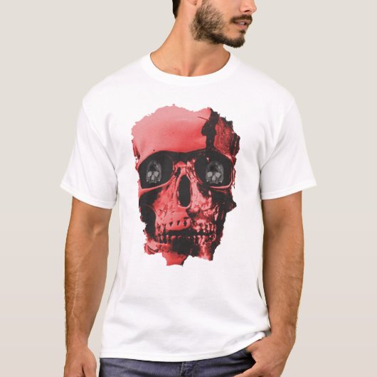 De dood kijkt toe t-shirt (Voorkant)