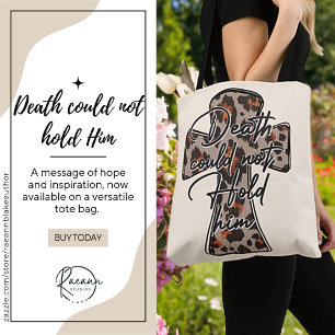 De dood kon hem niet tegenhouden Tote Bag