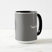 De dood neemt een Selfie Mok (Voorkant rechts)