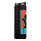 de dood thermosbeker (Gedraaid links)