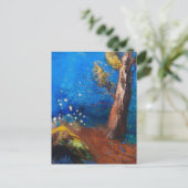 De dood van Boeddha door Odilon Redon Briefkaart (Staand voorkant)