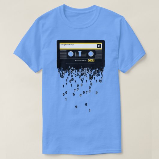 De dood van de cassetteband t-shirt (Design voorkant)